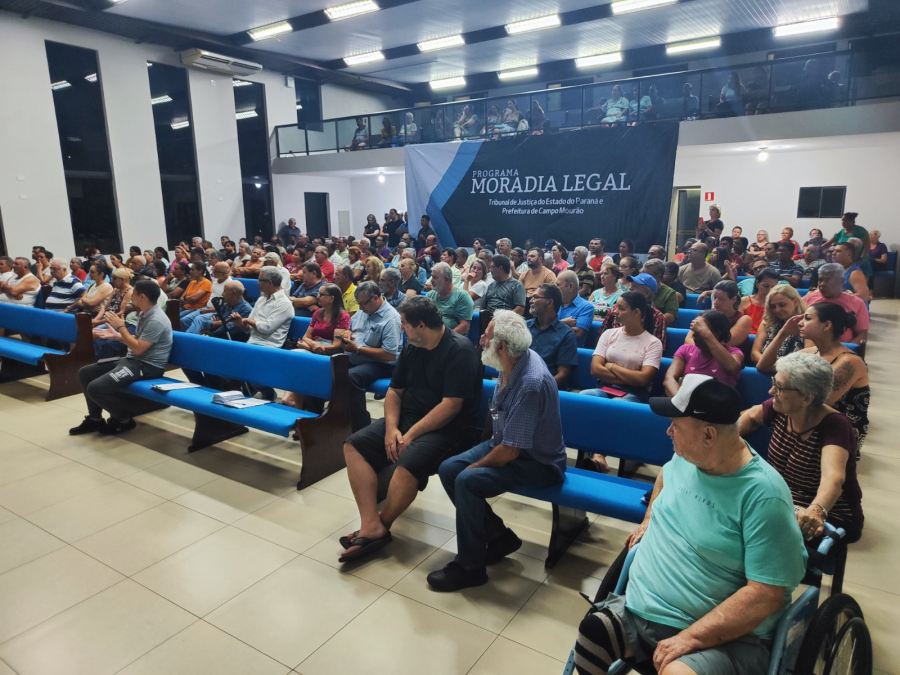 Campo Mourão: programa Moradia Legal inicia nova etapa de regularização de imóveis no Lar Paraná