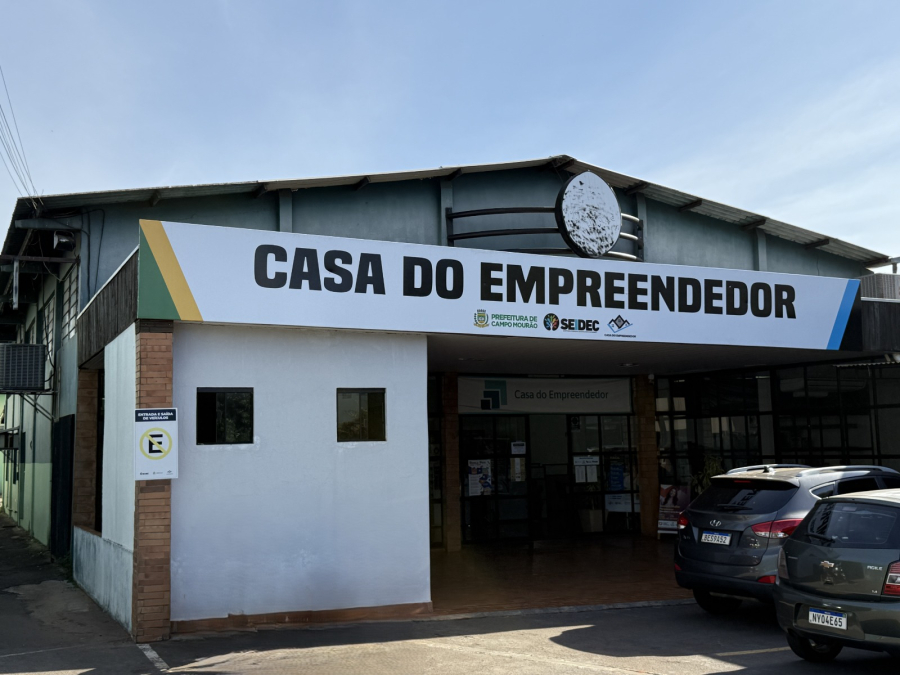 Casa do Empreendedor de Campo Mourão não terá atendimento ao público nesta quinta-feira (26)