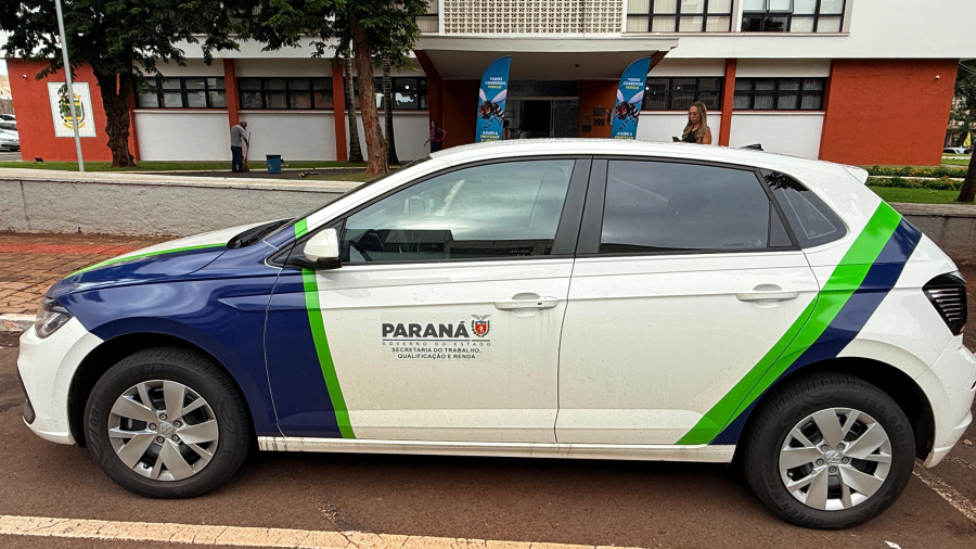 Campo Mourão recebe novo veículo para fortalecer atendimento da Agência do Trabalhador