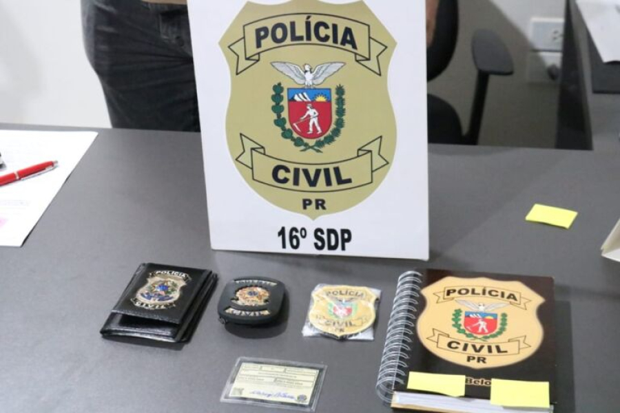 Empresário é preso por se passar por policial civil em Campo Mourão